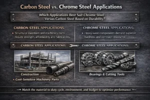 Chrome Steel Vs Carbon Steel: Comprehensive Durability Comparison And Performance Insights