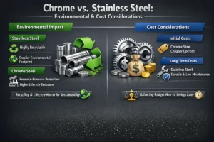 Chrome Steel Vs Stainless Steel — Clear Differences And Which To Choose